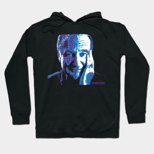 Black Tee - Robin Williams Portrait Hoodie